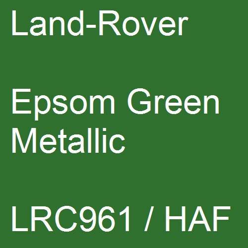 Land-Rover, Epsom Green Metallic, LRC961 / HAF.